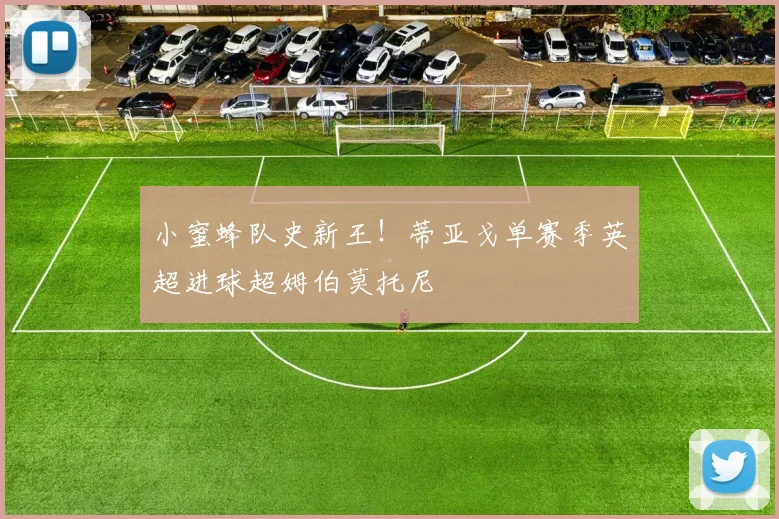 小蜜蜂队史新王!蒂亚戈单赛季英超进球超姆伯莫托尼